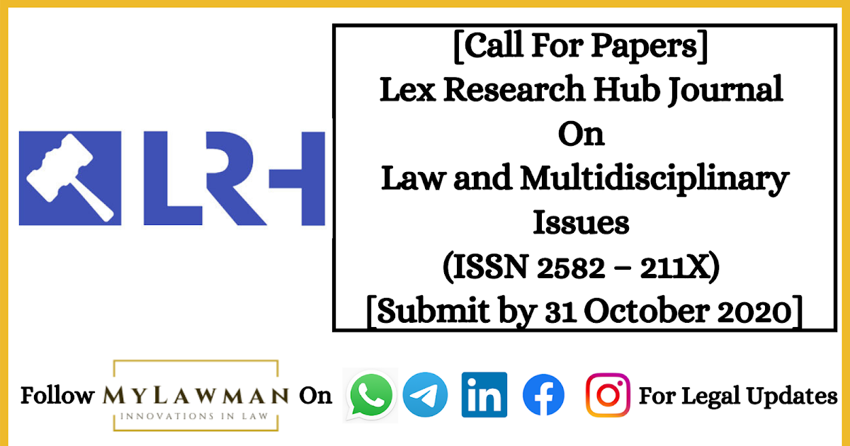 Call for research papers in law 2012 02 image