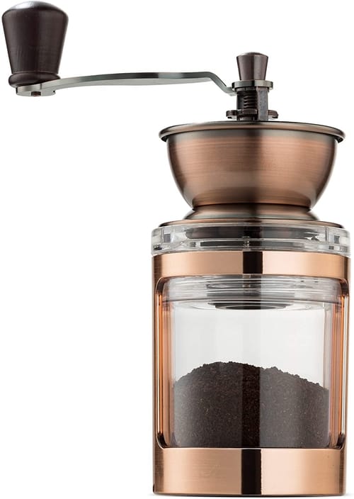 Review MITBAK Manual Coffee Grinder With Adjustable Settings