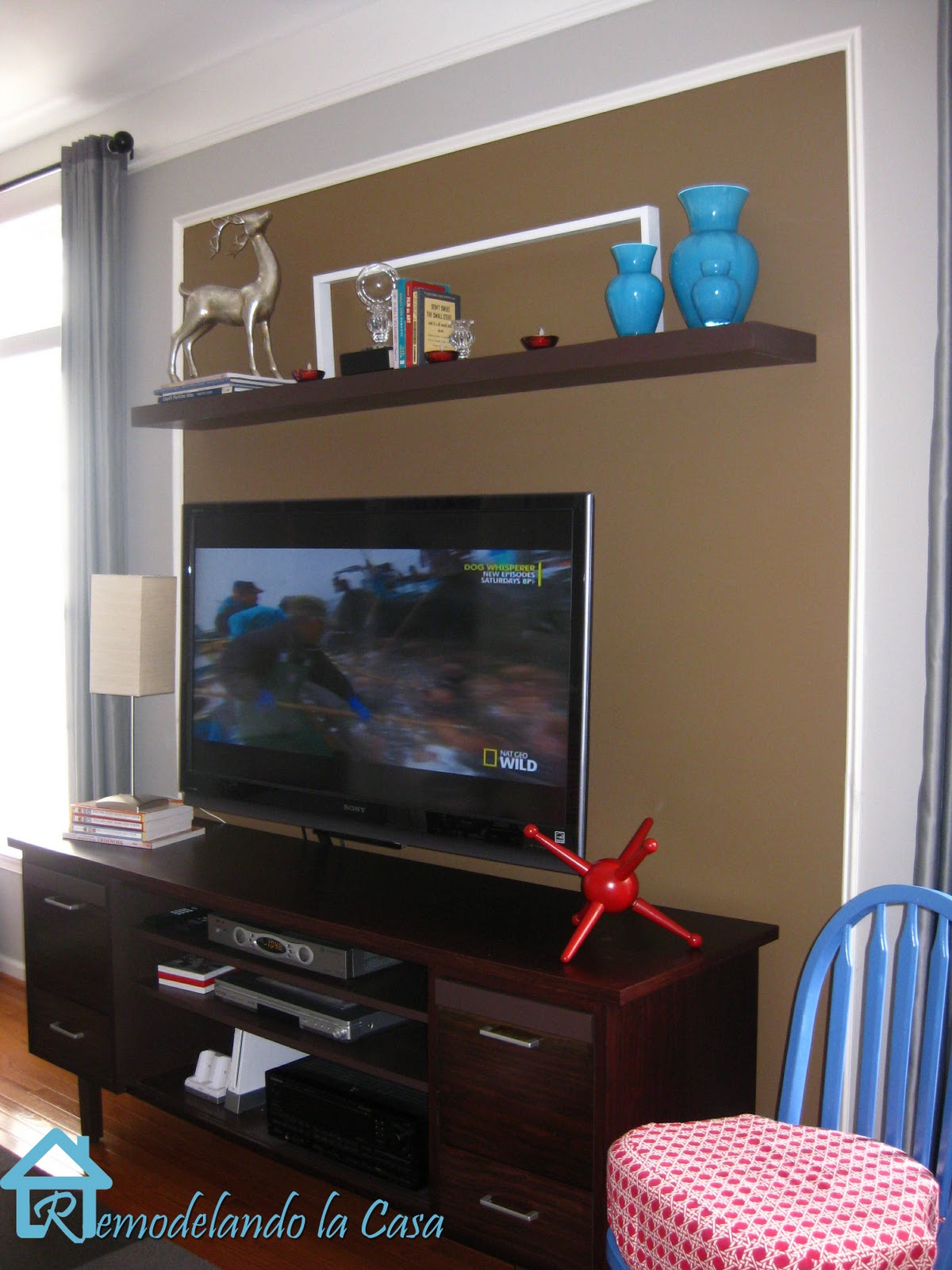 T.V. Wall Remodelando la Casa