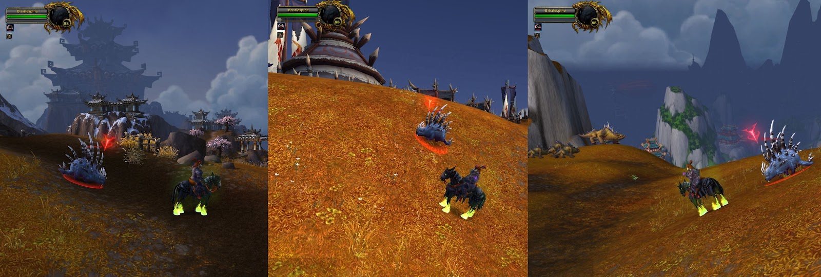 WoW Rare Spawns Bristlespine Trackable Hunter Pet (Porcupine)