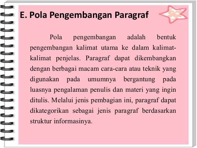10 Contoh Pola Pengembangan Paragraf Dalam Bahasa Indonesia Ahmad Junaidi