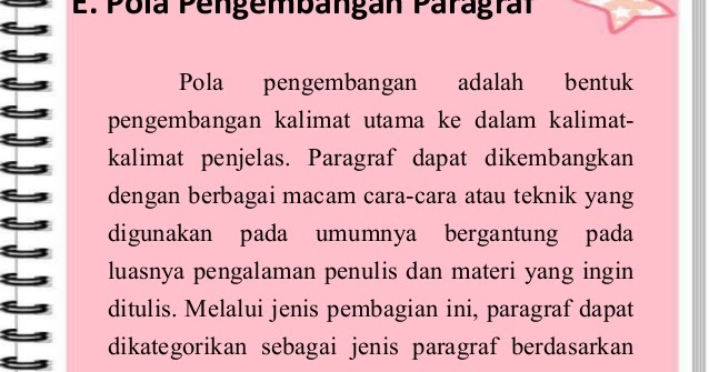 10 Contoh Pola Pengembangan Paragraf Dalam Bahasa Indonesia Ahmad Junaidi