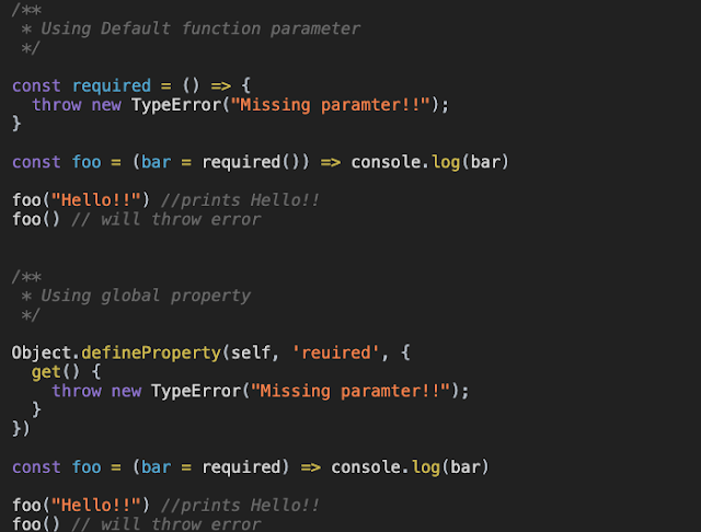 Javascript Ninja - Required function parameters
