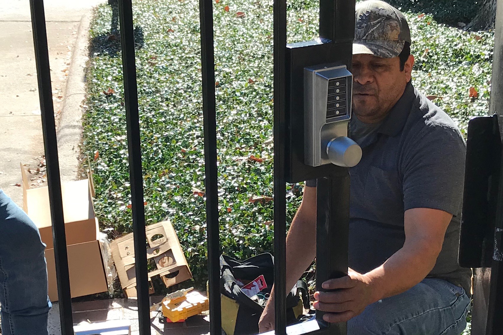New Locks on Pedestrian Gates