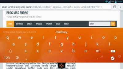 SwiftKey, Aplikasi Mengetik Cepat Android