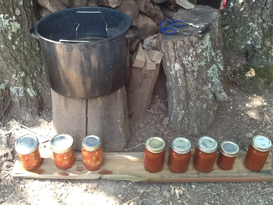 Ozark Mountain Family Homestead Canning Over An Open Fire