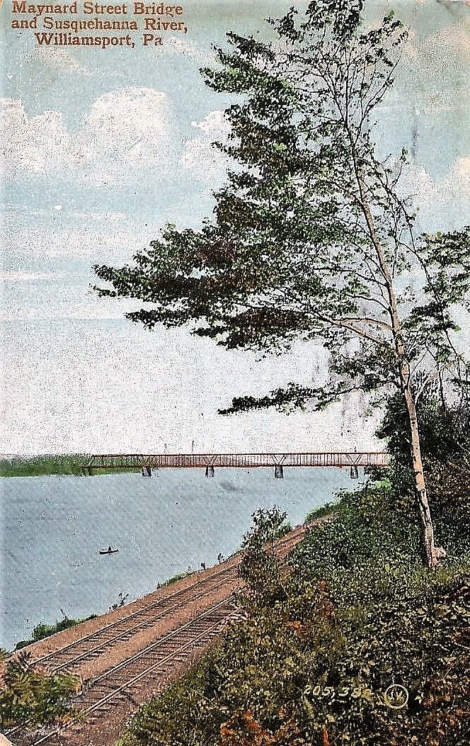Valley Girl Views The Maynard Street Bridge, Connecting Williamsport