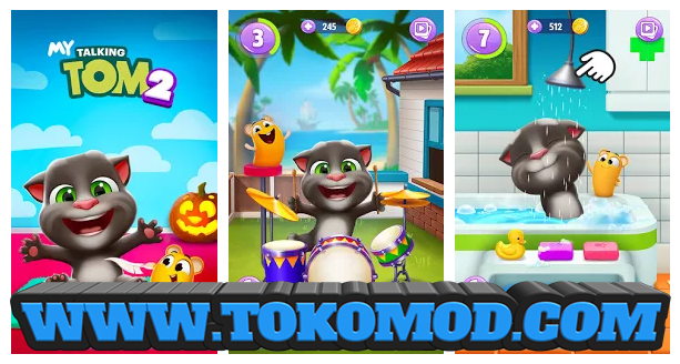 My Talking Tom 2 Mod 2 4 0 544 Koin Permata Tidak Terbatas Tempat Download Aplikasi Android Mod Apk Terlengkap