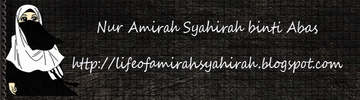 Monolog Amirah Syahirah