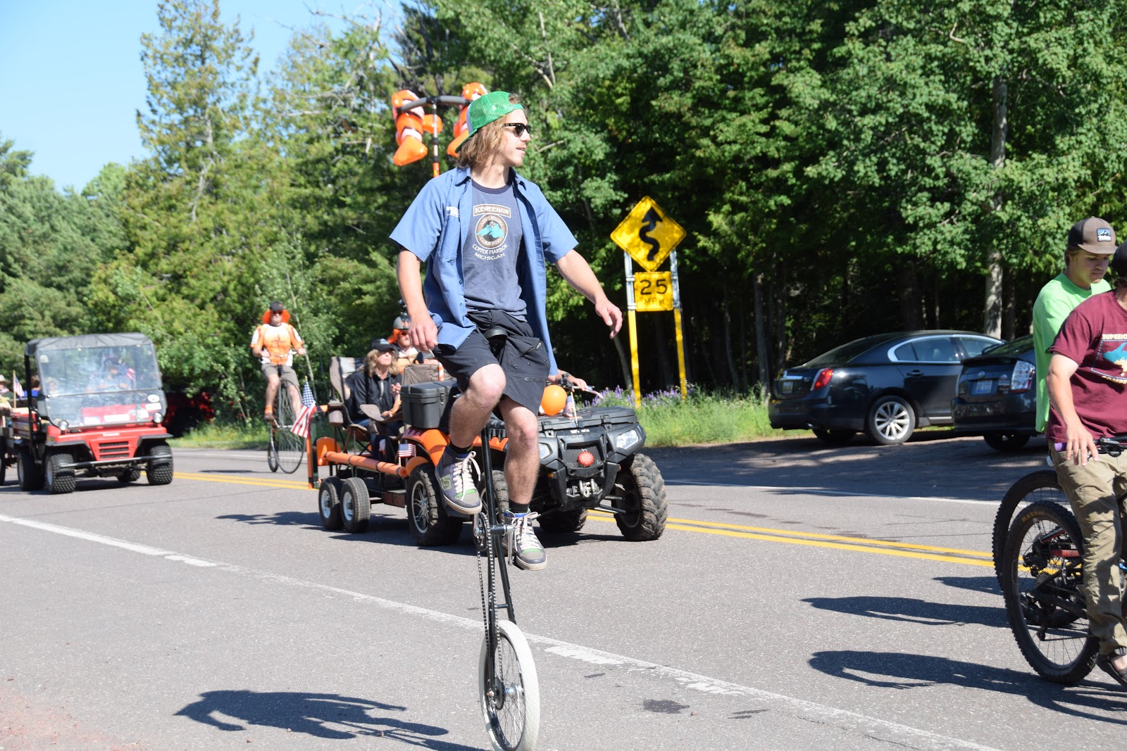 Retirement 2.0 Fourth of July Parade in Copper Harbor MI