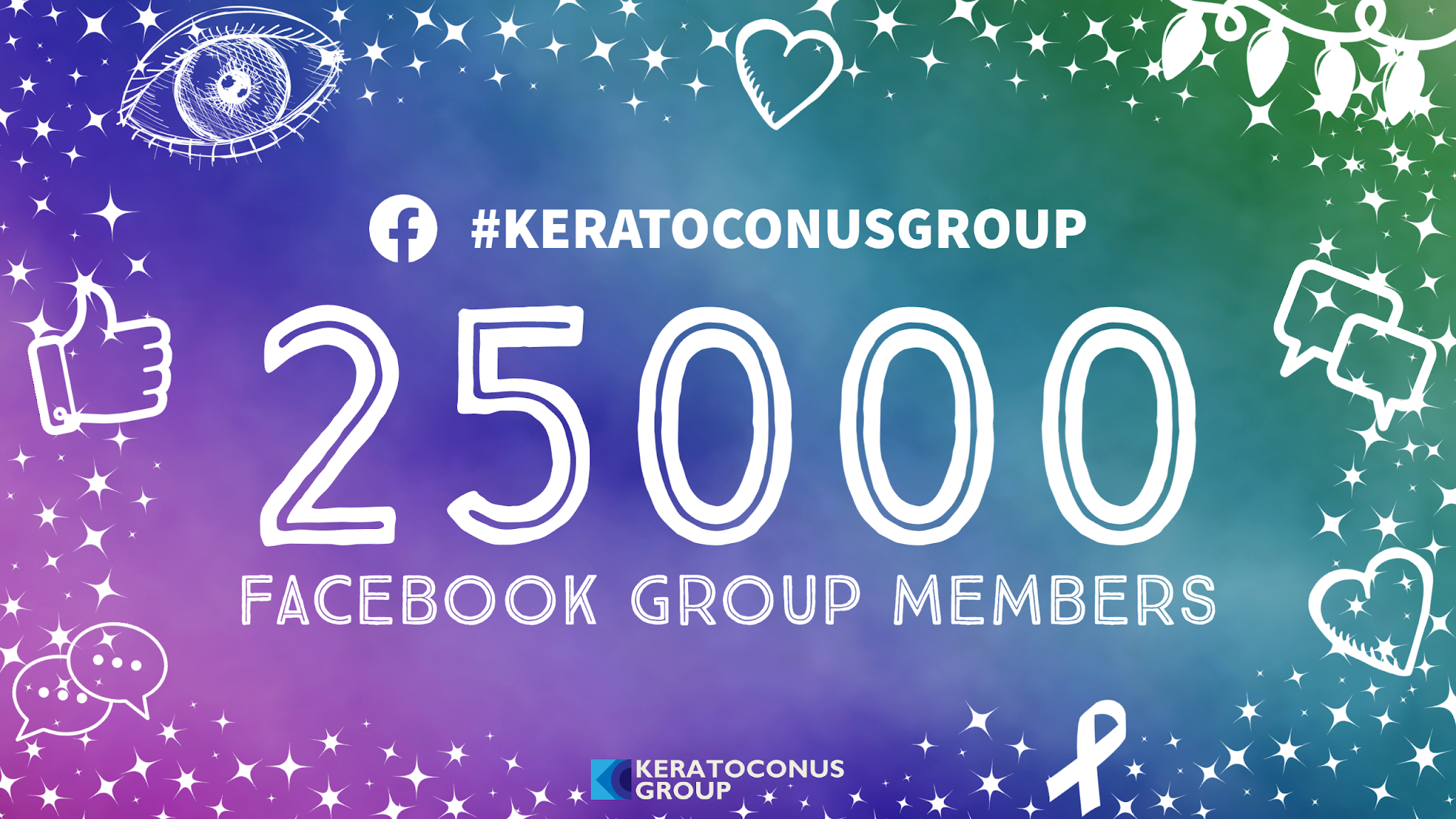 25,000 Facebook Group Members Keratoconus Group