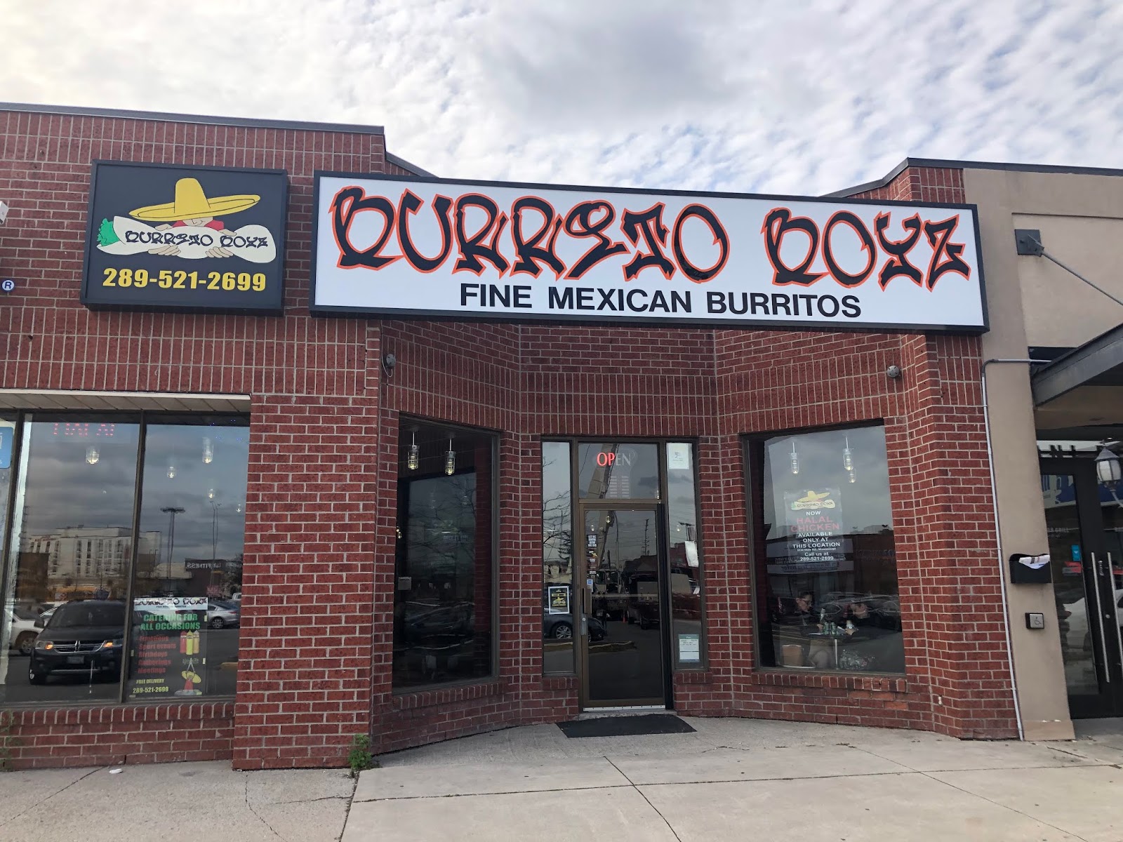 Teena in Toronto Burrito Boyz, Mississauga, ON