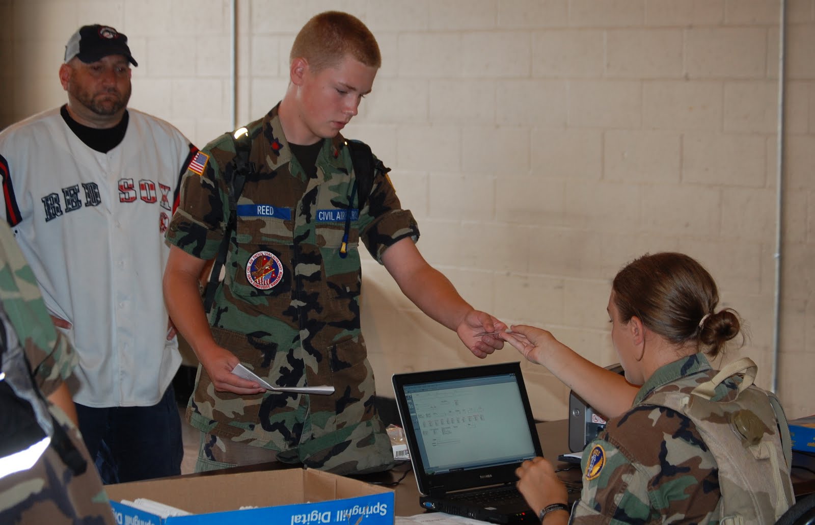Massachusetts Wing, Civil Air Patrol Mass Wing Encampment Arrival