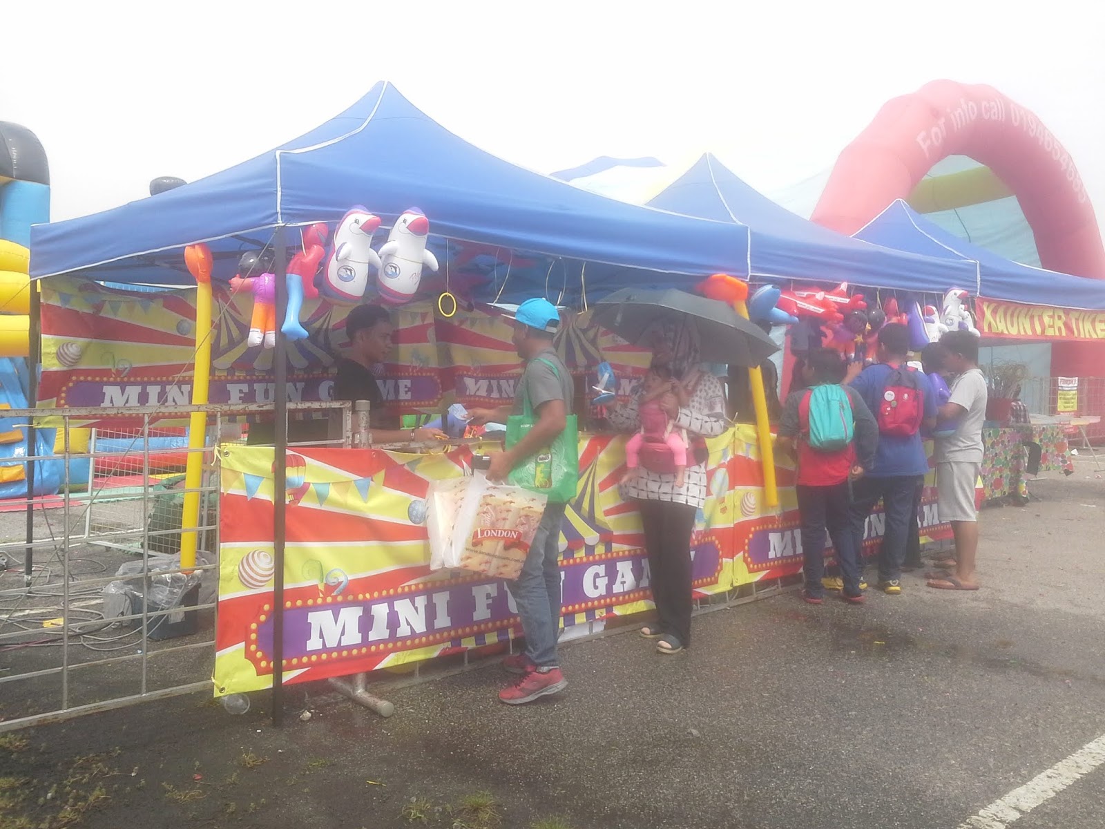 Inflatables bouncing castle Malaysia Rental: Karnival Jom heboh batu ...