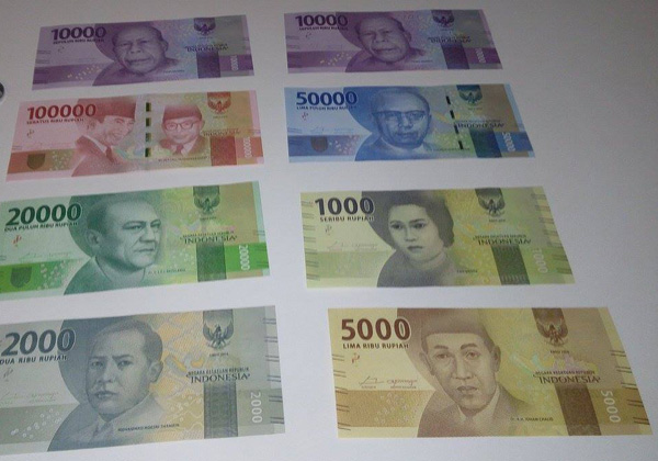Tampilan Gambar Uang Rupiah Baru Indonesia 2016