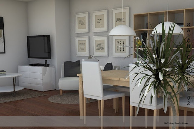 Walking.back.Home by Sandra: SALÓN-COMEDOR 02 - LIVING ROOM 02
