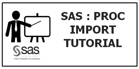 SAS : PROC IMPORT Excel