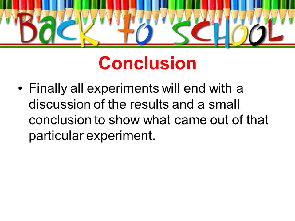 Science Class 1.34: Our First Experiment
