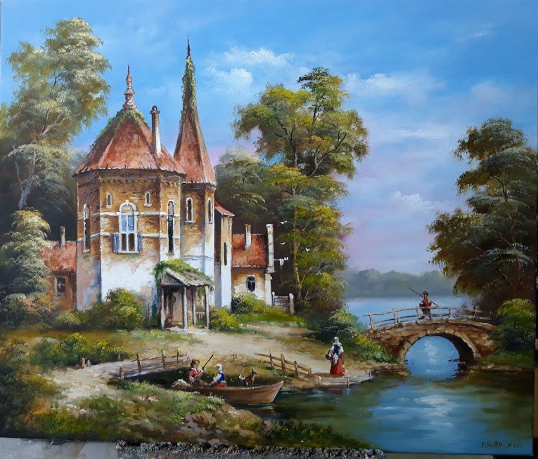 Голландия пейзаж Голландия пейзаж