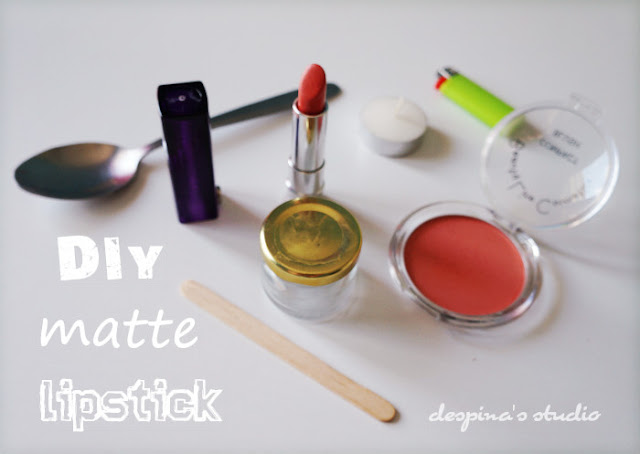 DIY matte lipstick - Πώς να κάνεις το κραγιόν σου ματ