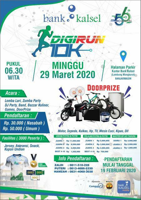 Bank Kalsel - DigiRun 10K • 2020