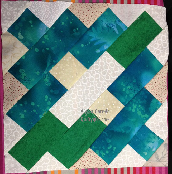 Alycia Quilts Quiltygirl The Chimney Sweep Album Block Tutorial