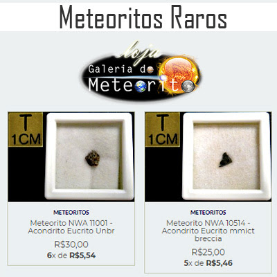 meteoritos a venda no Brasil