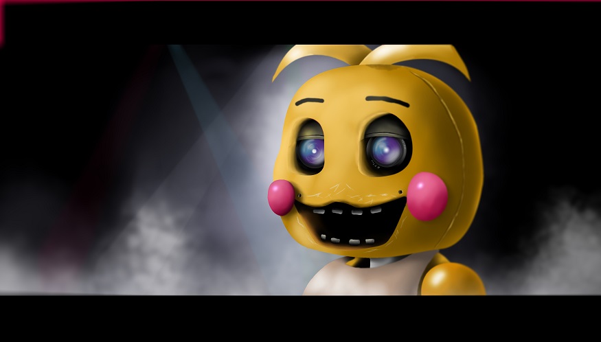 Toy Chica speed painting. 