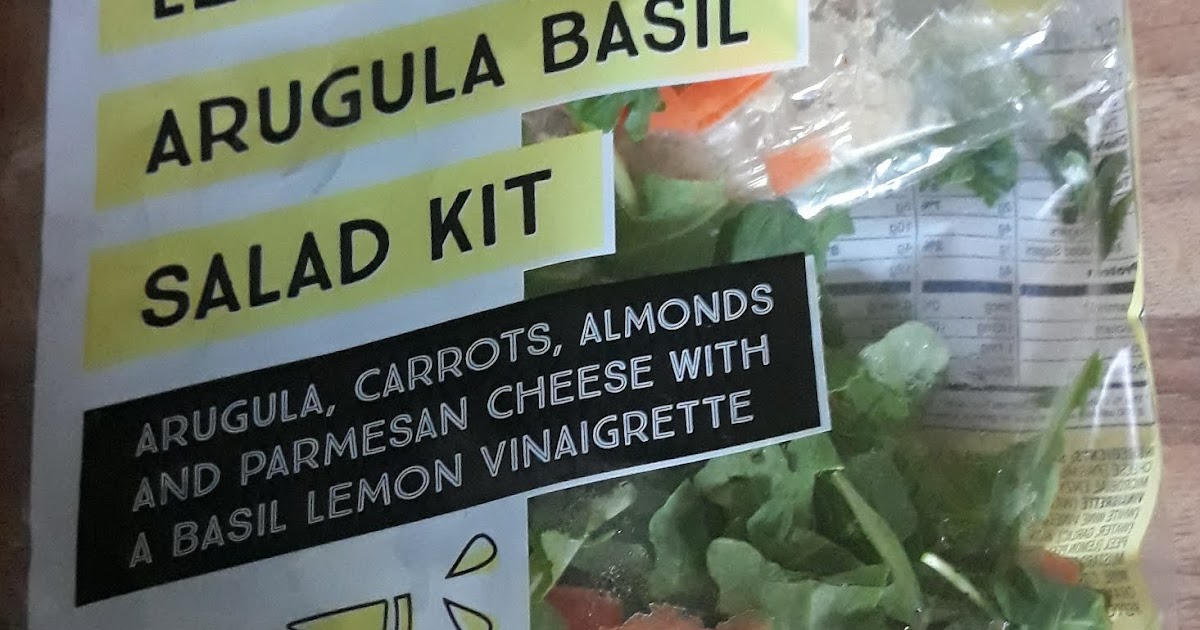 What's Good at Trader Joe's? Trader Joe's Lemony Arugula Basil Salad Kit