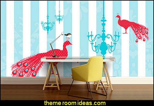 peacock wall murals decorating peacock theme bedrooms Peacock theme decorating - peacock theme decor - exotic style decorating - Peacock Decorations - Peacock Nursery - peacock wall decoration - peacock Christmas decorating - peacock color decor - peacock wallpaper - peacock bedding - life size peacock decorations - Peacock feather - Peacock living room peacock wall murals decorating peacock theme bedrooms