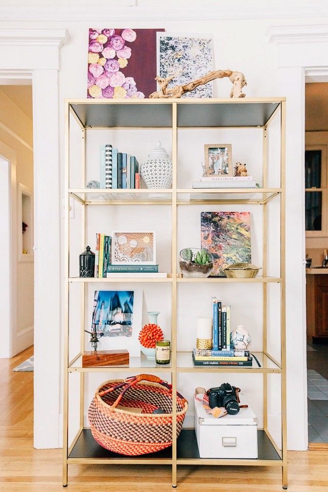 At Home | Décor Inspiration: Styling Open Shelves