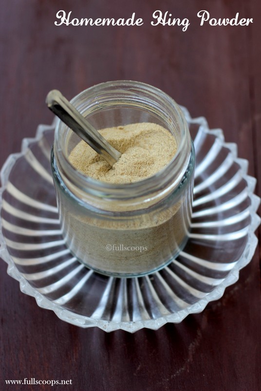 Homemade Hing Powder Full Scoops A food blog with easy,simple