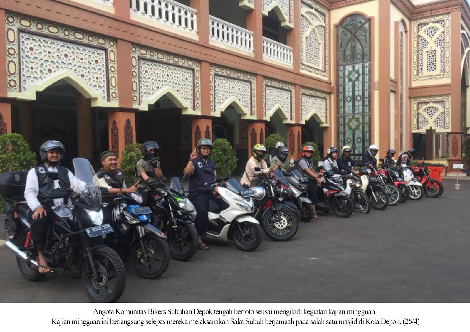Komunitas Motor Bersyiar Islam LPM INSTITUT