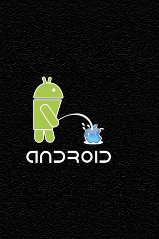 Android Piss funny iPhone Wallpapers 5s 5c 6