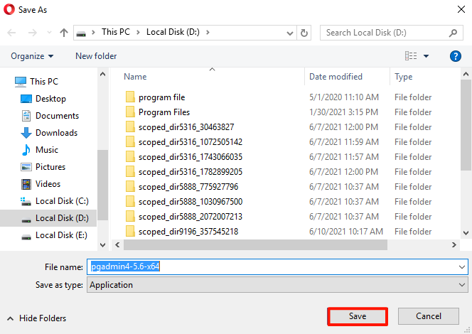 pgAdmin 4 download and installation tutorial for Windows 10 Answersjet