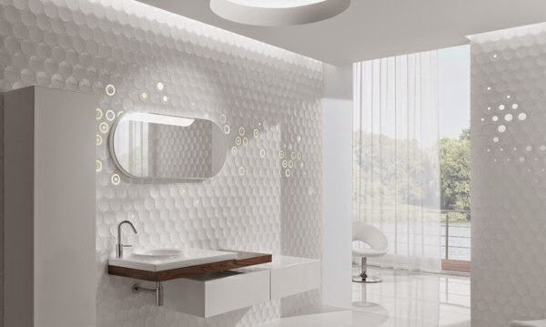 Modern bathroom ideas for tile!