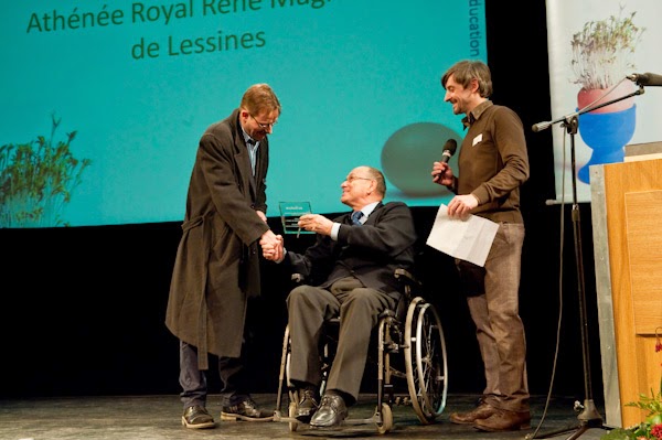 Remise du Trophée de l'Innovation en Education - Schola-ULB