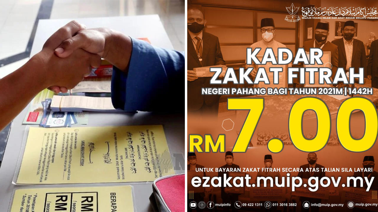 Zakat fitrah pahang 2021