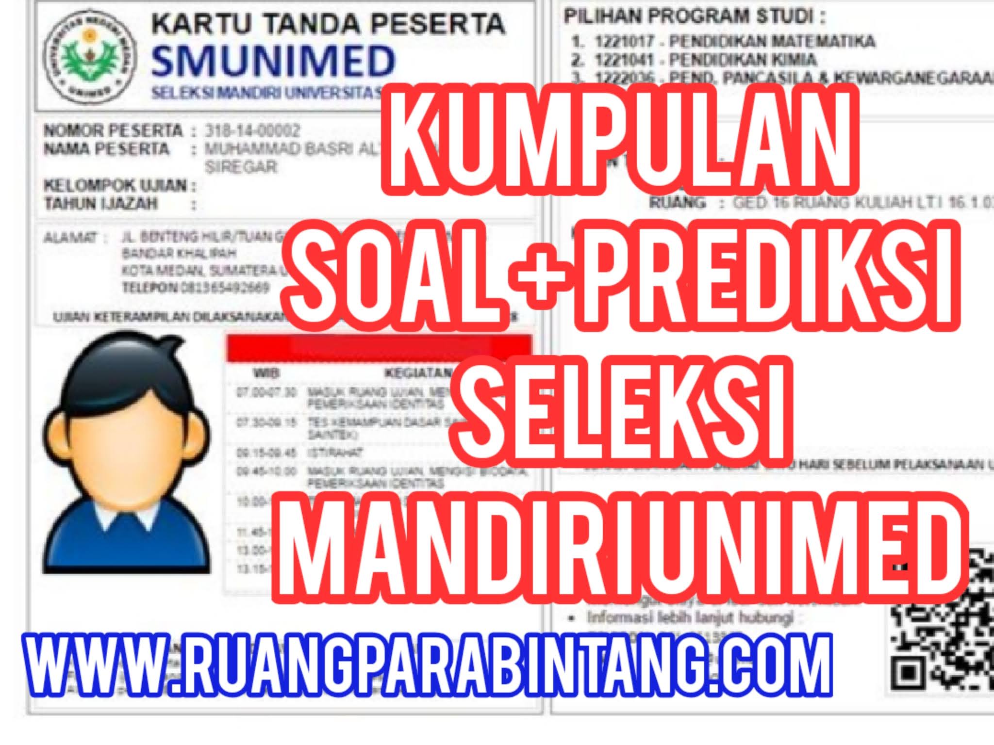 Kumpulan Soal Seleksi Mandiri Universitas Negeri Medan Unimed Lengkap Prediksi Soal Tahun 2021 Ruang Para Bintang Berbagi Informasi Tentang Ptn Dan Pembahasan Soal Soal