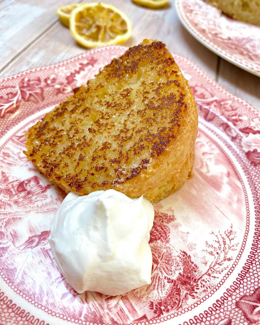 Lemon Cake Recipe Glowup Ricotta Lemon Cake Brûlée