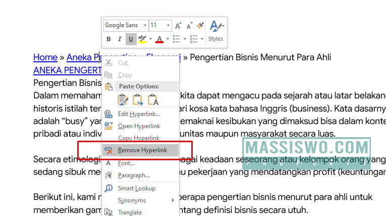 3 Cara Merapikan Tulisan Di Word Dengan Mudah Dalam 5