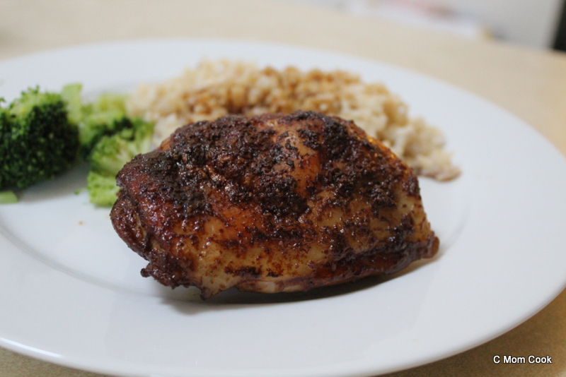 C Mom Cook Caramelized Chicken Thighs