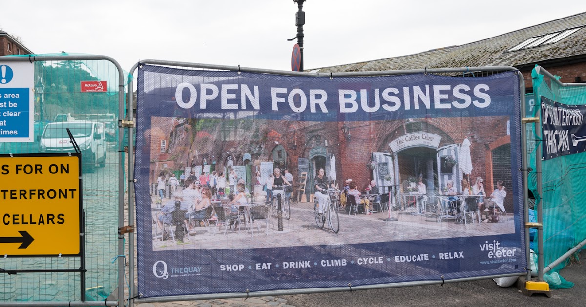 Actual Colour Exeter Quay Banners
