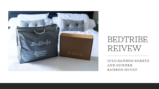 Bedtribe Iced Bamboo Sheets and Bamboo Duvet Review : Sleeping on clouds