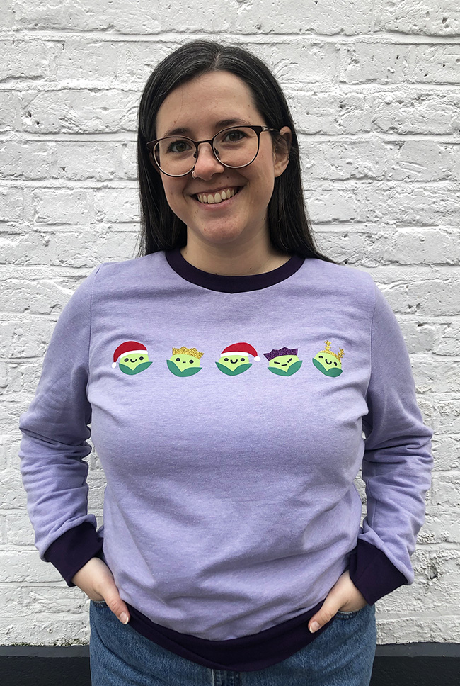 Team Buttons' Secret Santa Christmas jumpers