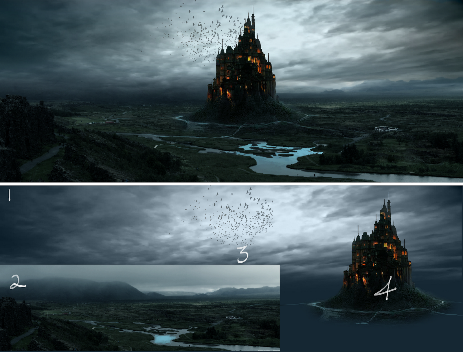 martin's art MATTE PAINTING