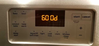 Cooker oven fault error codes - self diagnostics