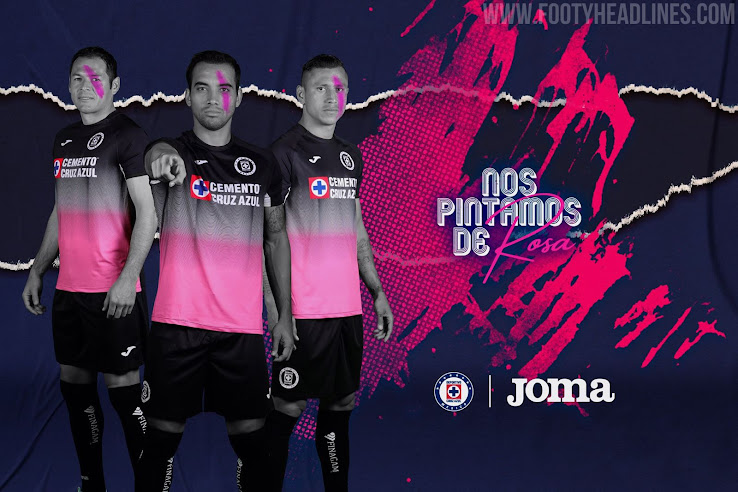 Details about   Joma CRUZ AZUL 2020/2021 Pink Jersey Rosa Cruz Azul Nos Pintamos de Rosa 