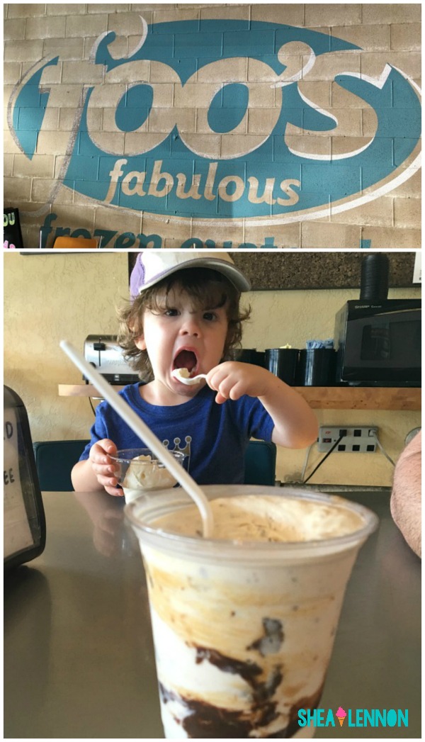 Best ice cream in Kansas City - Foo's Fabulous Frozen Custard in Leawood or Brookside