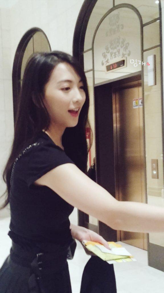 오늘자 강지영 (한국 방송에 출연) | 인스티즈